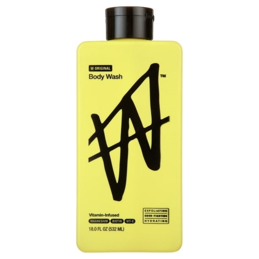 W By Jake Paul Body Wash - Exfoliating - Hydrating - W Original - 18 fl‎ oz